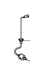 17410- 31520 PIPE ASSEMBLY, EXHAUST, FRONT Genuine Toyota New