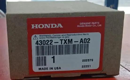 43022-TXM-A02 REAR BRAKE PADS