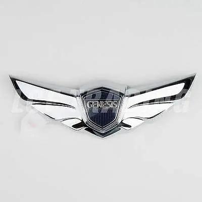 Genuine OEM Hyundai Hood Emblem Large Size 86320-3M500 Fastpartz