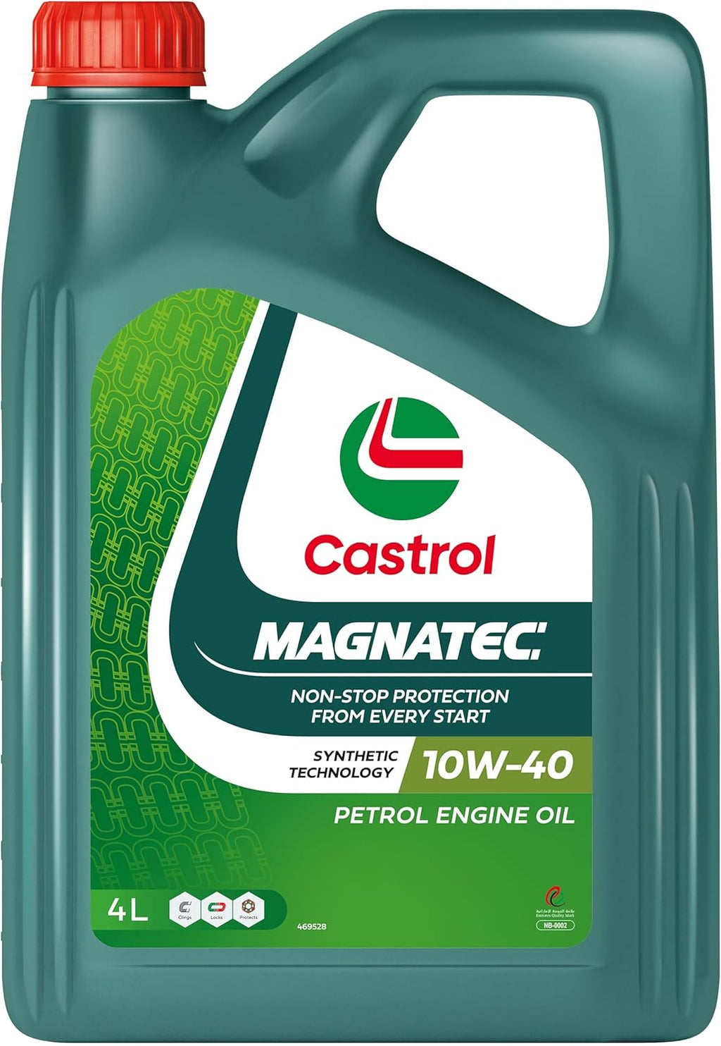 Castrol Magnatec Car Engine Oil 10W 40 Part Synthetic 4 L, Clc51030157, Magnatec 10W-40