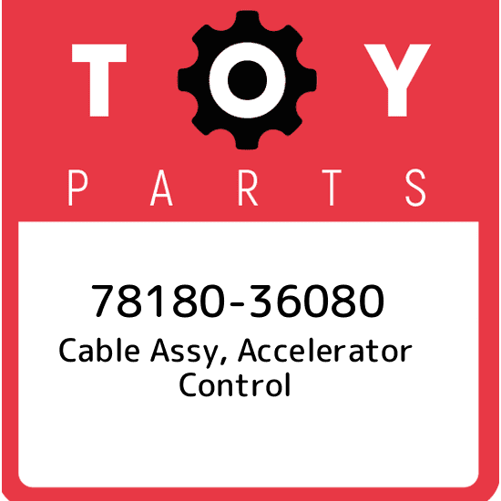 78180-36080 Toyota CABLE(L),R.-PARK.