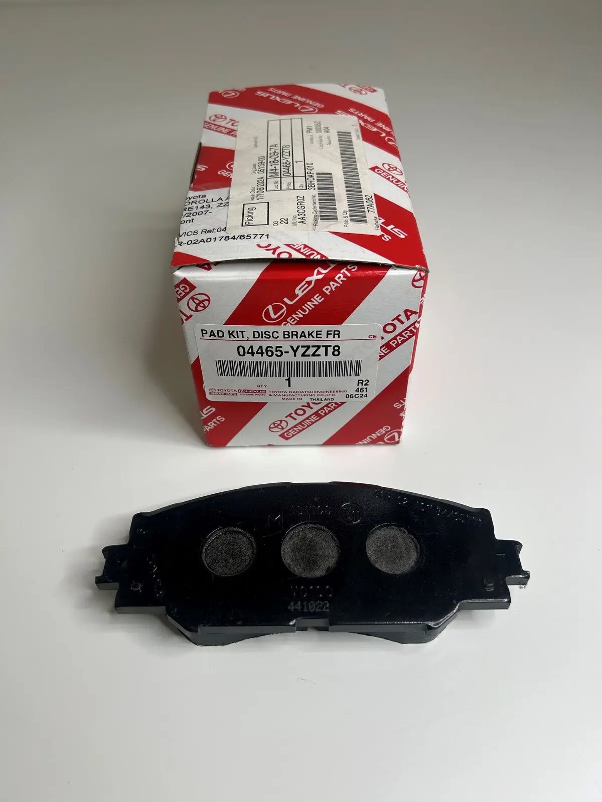 04465-YZZT8 Toyota Break Pads