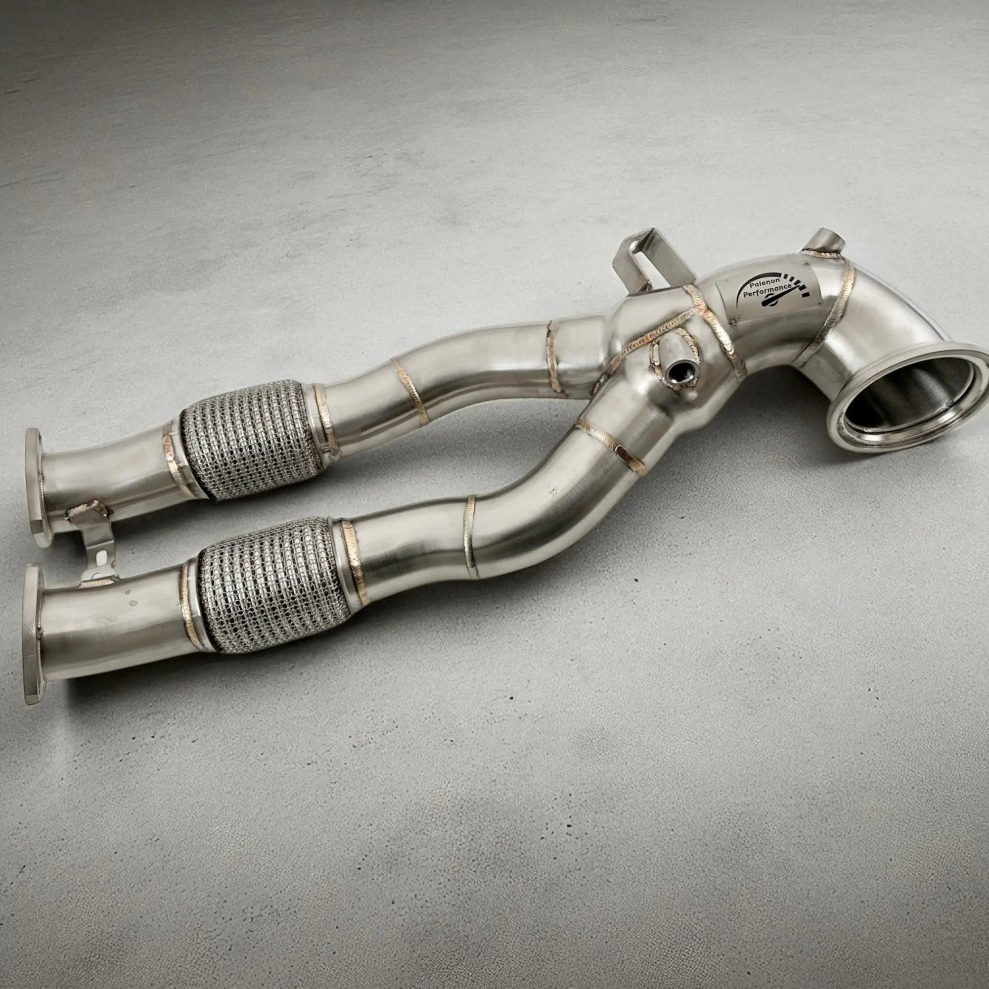 2.5T Race Downpipe For 2018+ Audi RS3 8V, RS3 8Y & TTRS 8S | Palenon Performance Palenon Performance