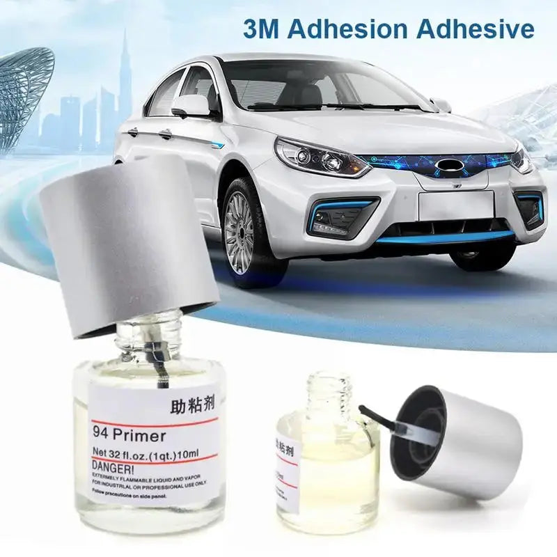 10ML 3M 94 Primer Double Sided Tape Adhesive Adhesion Promoter Car Door Kitchen Bathroom Accessories Styling Enhanced Viscosity SEVENATUO Store