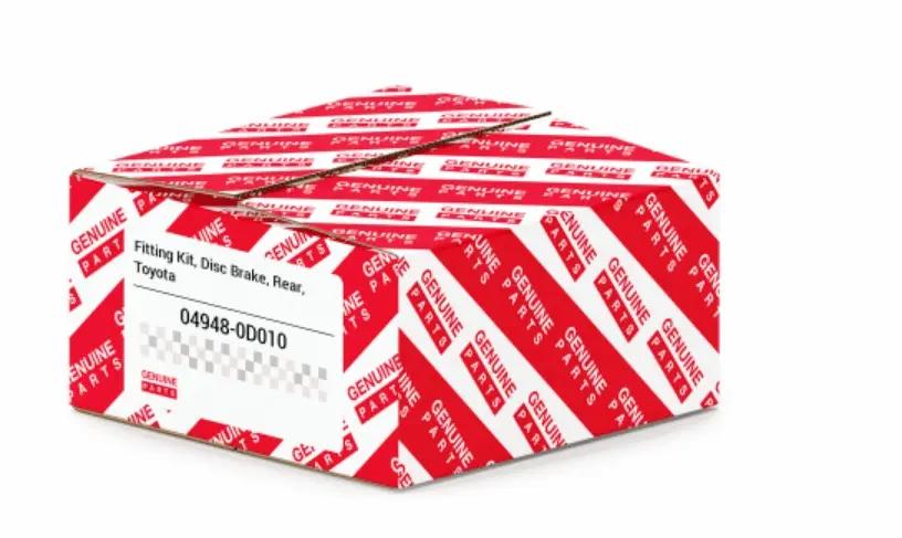 04948-0D010 Toyota ATTACHMENT, PAD-REAR