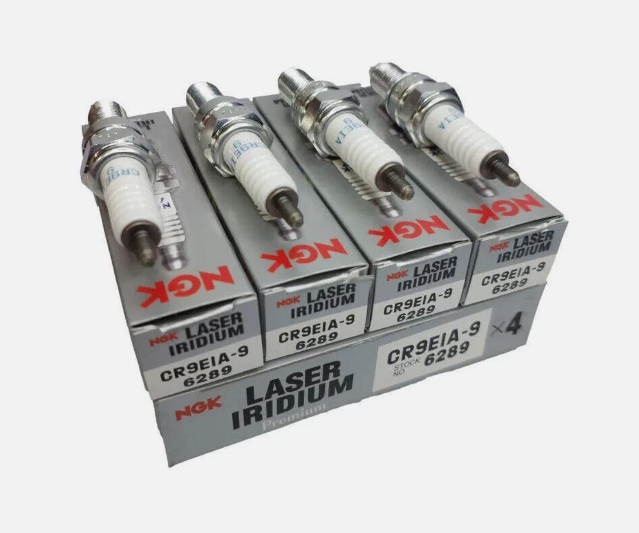 NGK CR9EIA-9 Iridium Spark Plugs Suzuki GSX-R600 750 1000 1300 Hayabusa Set of 4