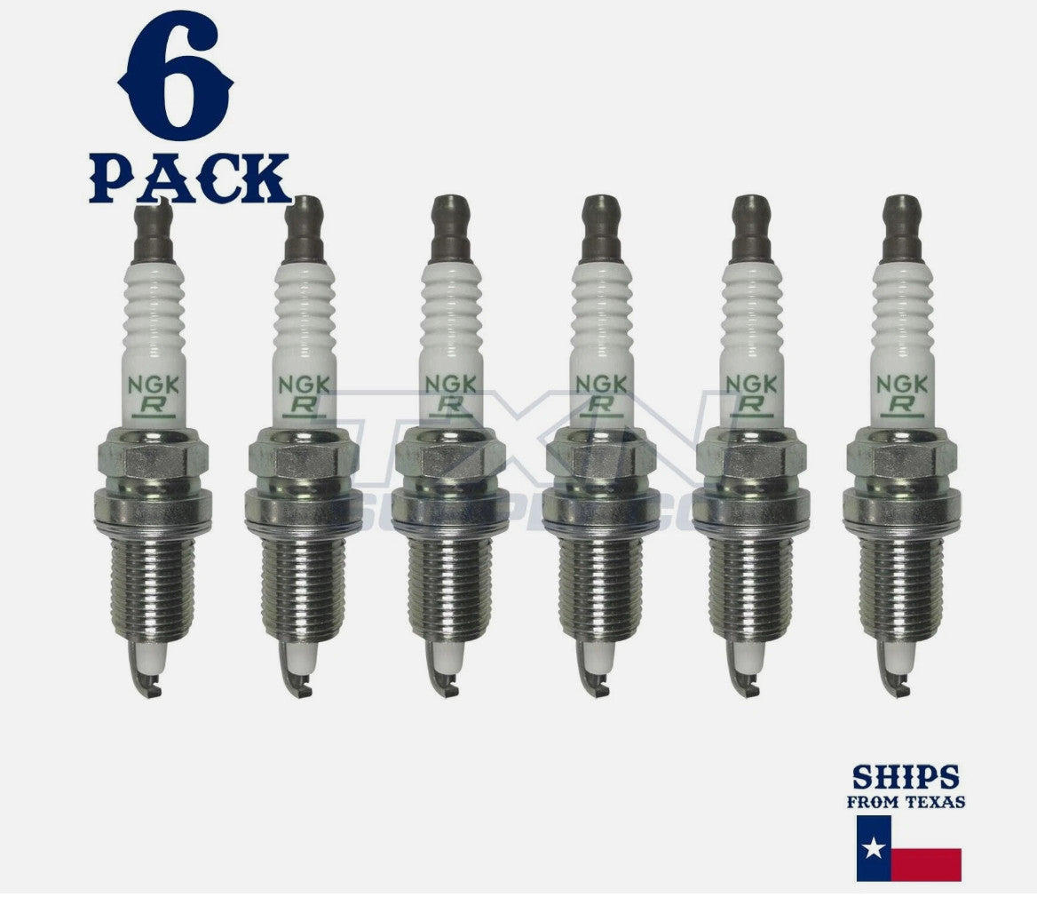 6-PACK Genuine Honda Spark Plug (BPR2HS) 98076-52717 6pk