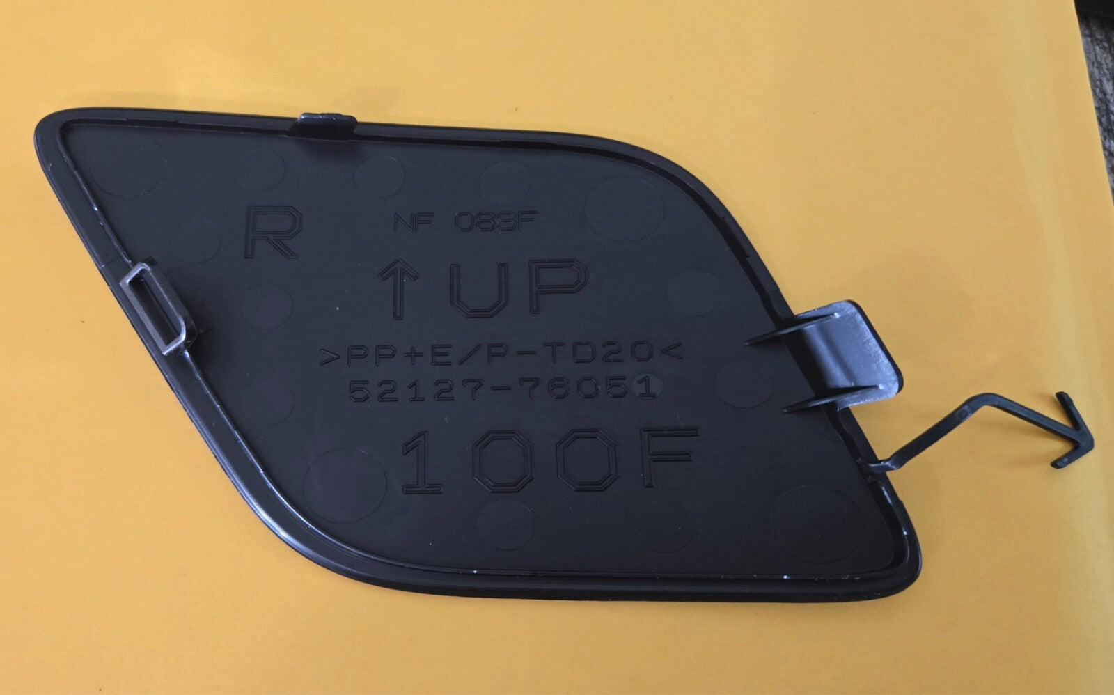 2025 NEW Lexus UX300H Front Tow Hook Cover Right Pass F SPORT VIN # REQ