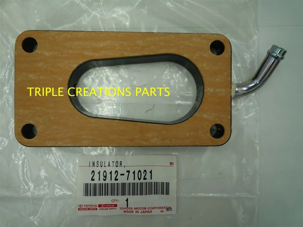 21912-71021 Genuine Toyota Insulator Carburetor Heat 2191271021 OEM Fastpartz