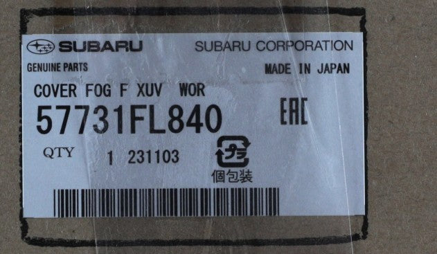 2021-2023 Crosstrek Fog Light Trim Cover Bezel Passenger Side 57731FL840 Genuine