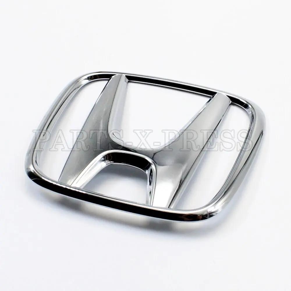 75700-TR0-000  OEM NEW GENUINE HONDA REAR / FRONT GRILLE EMBLEM BADGE SILVER “H” - Fastpartz