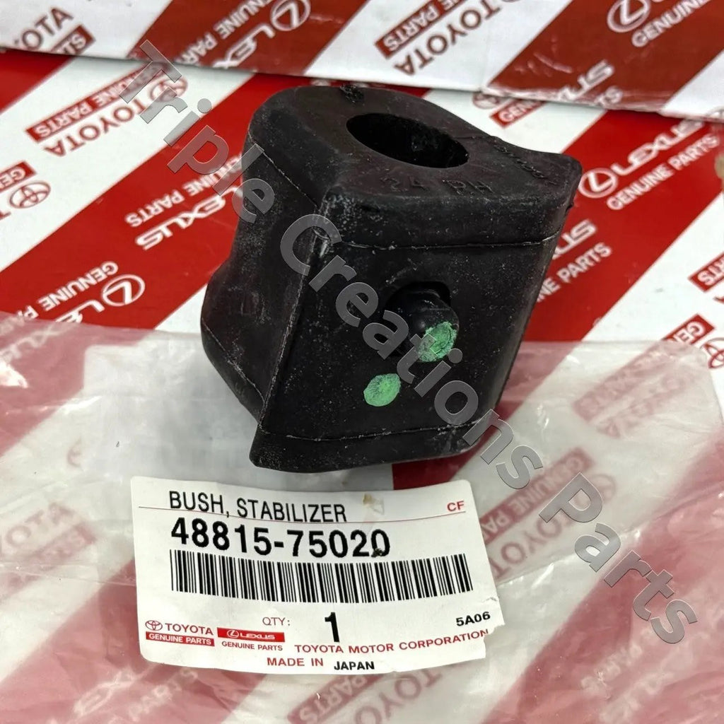 4881575020 Genuine Toyota Bush, Front Stabilizer Bar, RH 48815-75020 Fastpartz