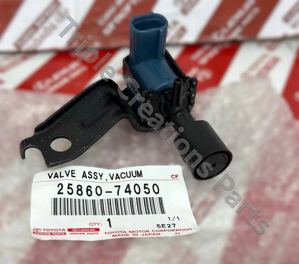2586074050 Genuine Toyota Valve Assy Vacuum Switching No.1 25860-74050 OEM Fastpartz