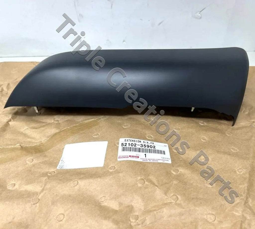 52102-35902 Genuine Toyota Extension Front Bumper RH 5210235902 OEM Fastpartz