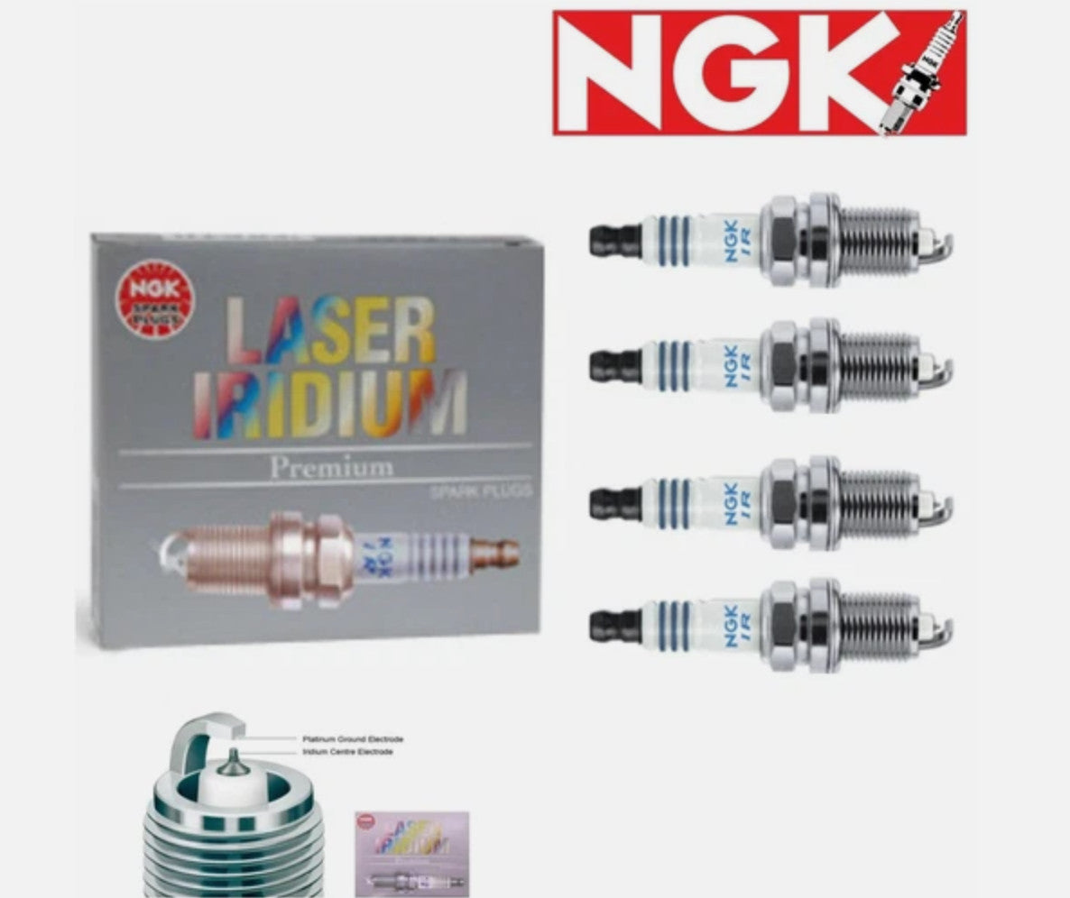 4 Pack NGK Laser Iridium Spark Plugs 6966 IMR9A-9H 6966 IMR9A9H Tune