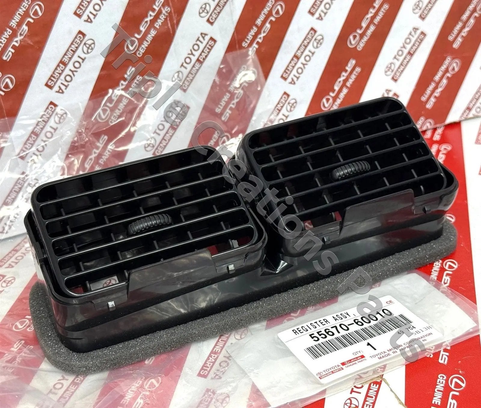 5567060010 Genuine Toyota Register Assy Instrument Panel No.3 55670-60010 OEM Fastpartz