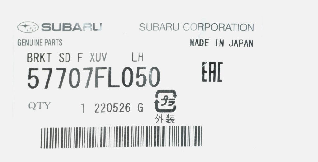 2018-2023 Subaru Crosstrek Front Bumper Bracket Left Driver Side Genuine OEM