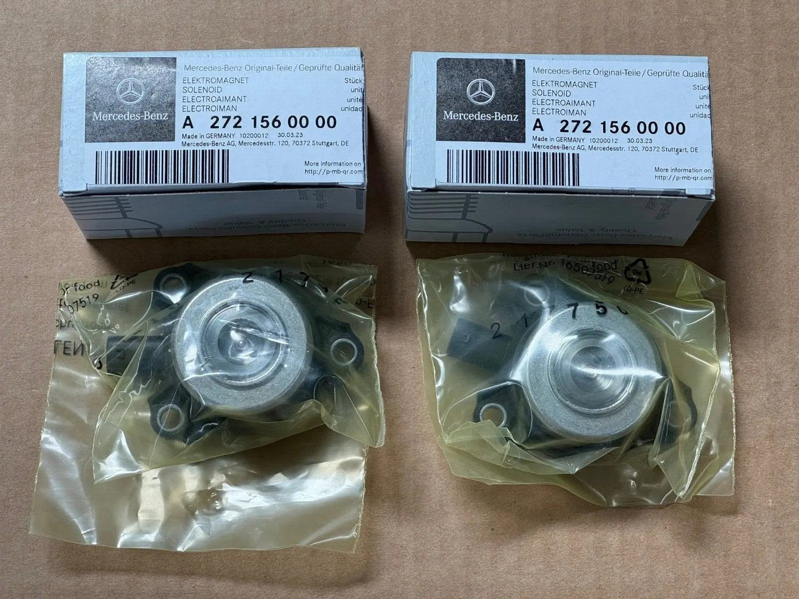 2 x Mercedes-Benz C E CL CLS G GL ML R S SL SLK Genuine Camshaft Adjuster Magnet - Fastpartz