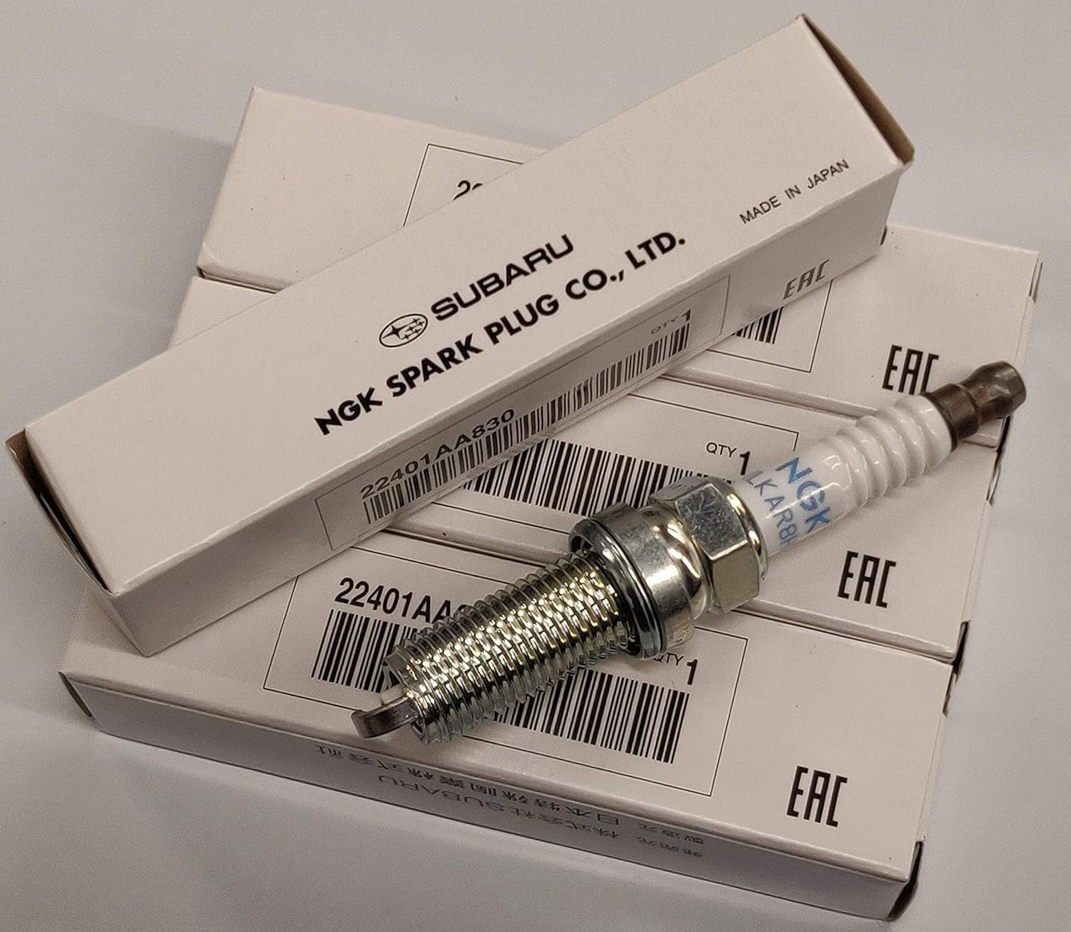 2014-2018 Subaru Ignition Spark Plug Forester XT WRX 2.0L Turbo 22401AA830 Qty 4