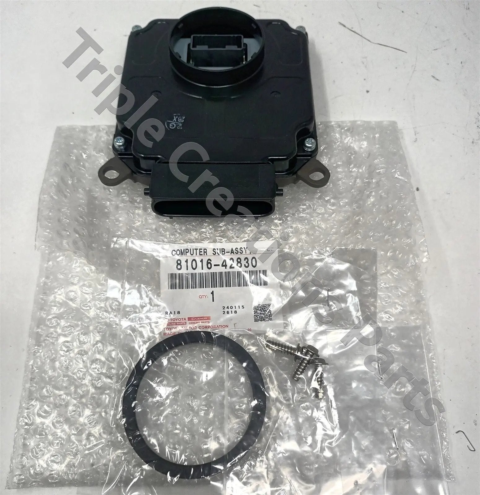 81016-42830 Toyota Headlamp Computer RH Genuine RAV4 2019–2022 New OEM Fastpartz