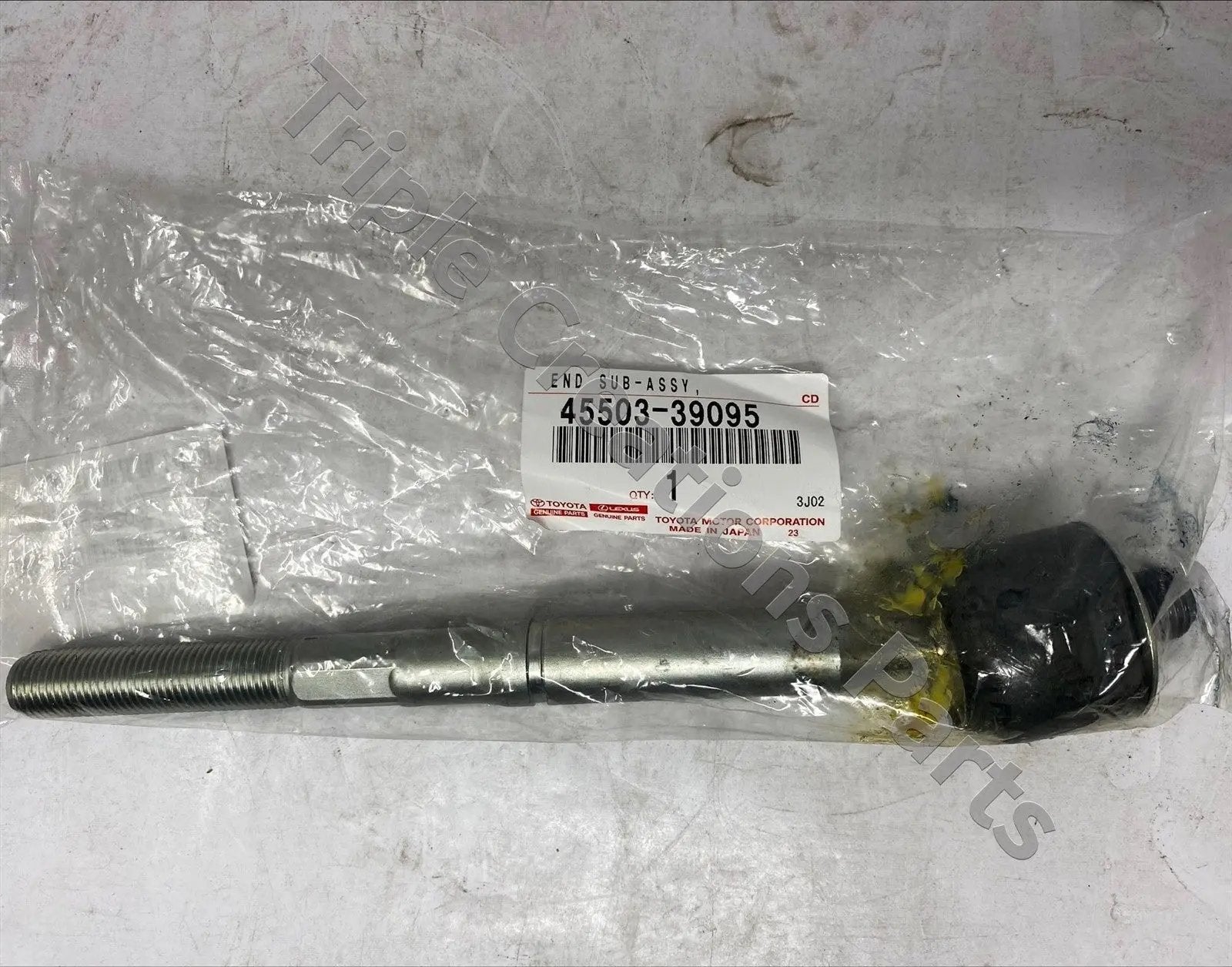 45503-39095 Inner Tie Rod End - 1993-1998 Supra SC300 SC400 Genuine Toyota Lexus Fastpartz