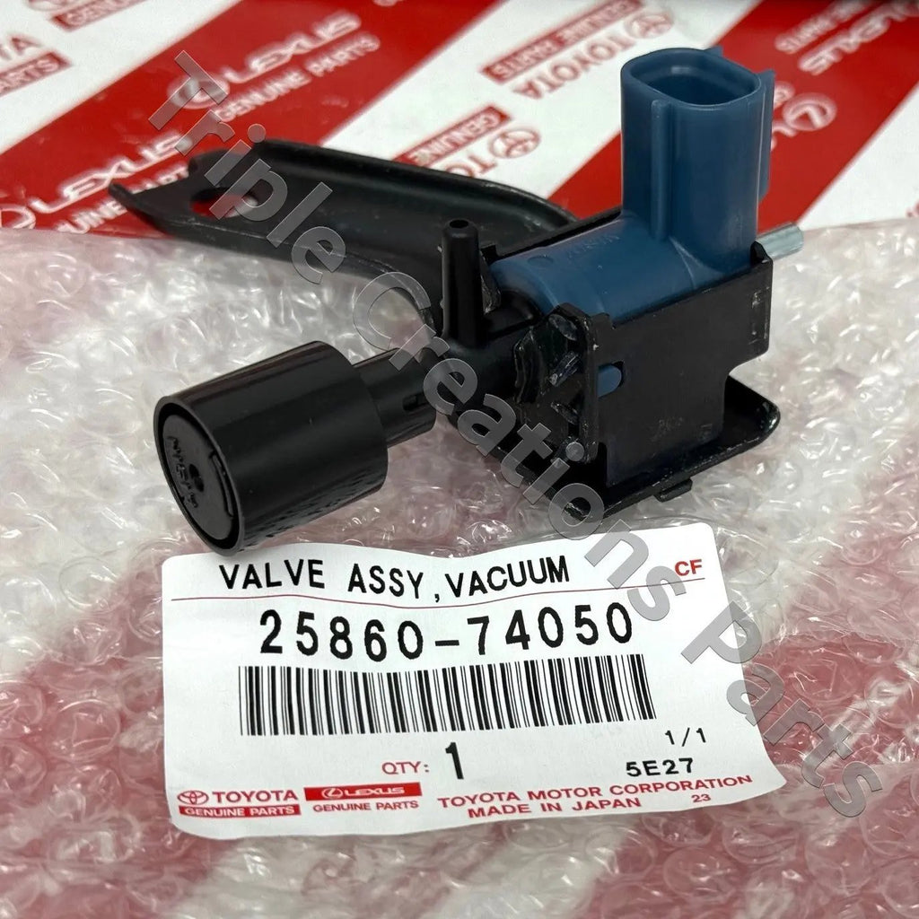 2586074050 Genuine Toyota Valve Assy Vacuum Switching No.1 25860-74050 OEM Fastpartz