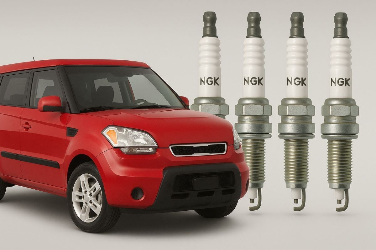 4 Pack Genuine NGK 1643 Spark Plug LKR7E fits Kia Soul L4-1.6L 2010-2011