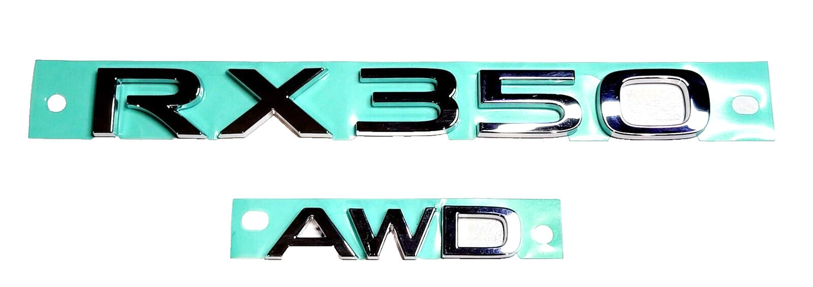 23-24 NEW LEXUS RX350 EMBLEM REAR TRUNK LIFTGATE CHROME 2023 2024