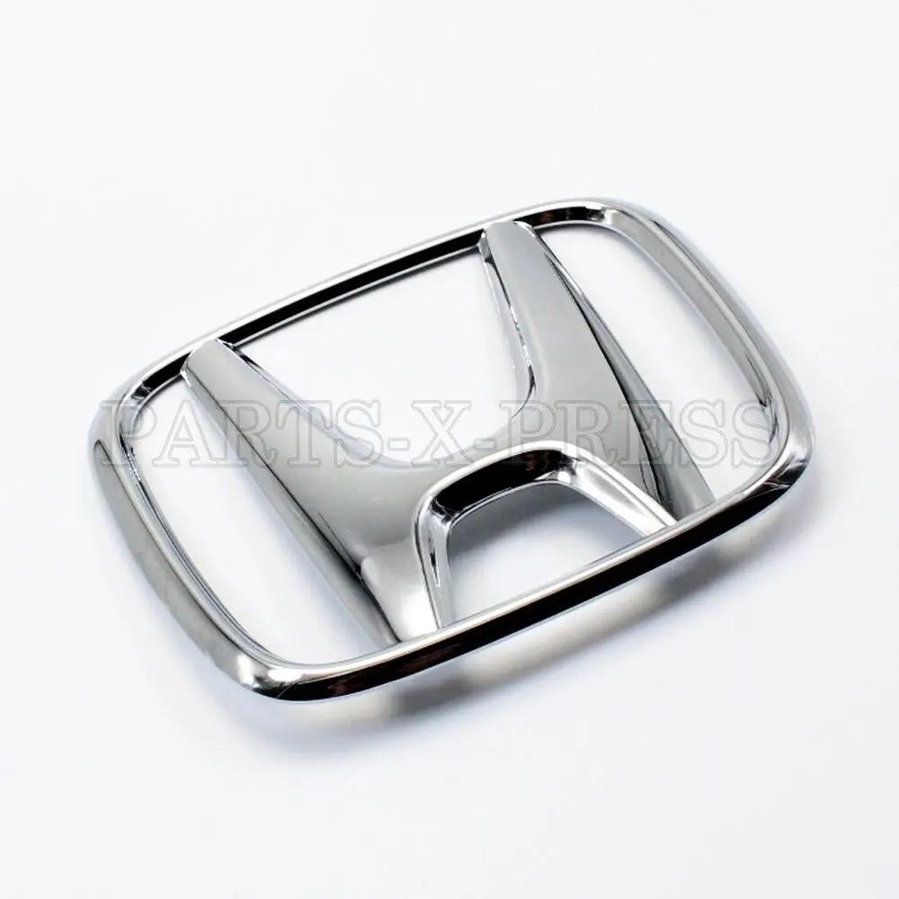 75700-TR0-000  OEM NEW GENUINE HONDA REAR / FRONT GRILLE EMBLEM BADGE SILVER “H” - Fastpartz