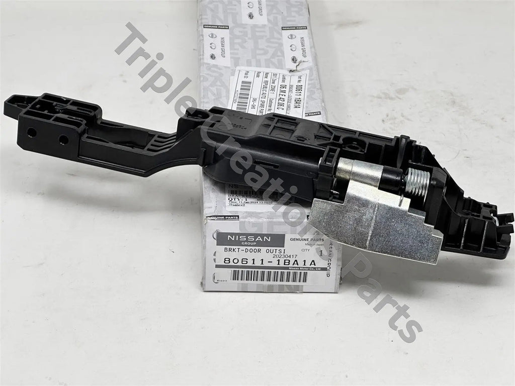 806111BA1A Genuine Infiniti Bracket-Outside Handle LH 80611-1BA1A OEM US Stock Fastpartz