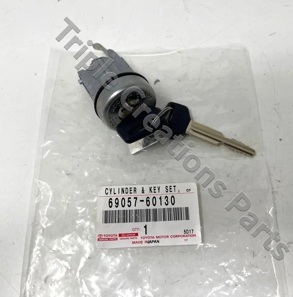 69057-60130 Toyota Land Cruiser Bj73 Ignition Switch Lock Cylinder & Key Set OEM Fastpartz