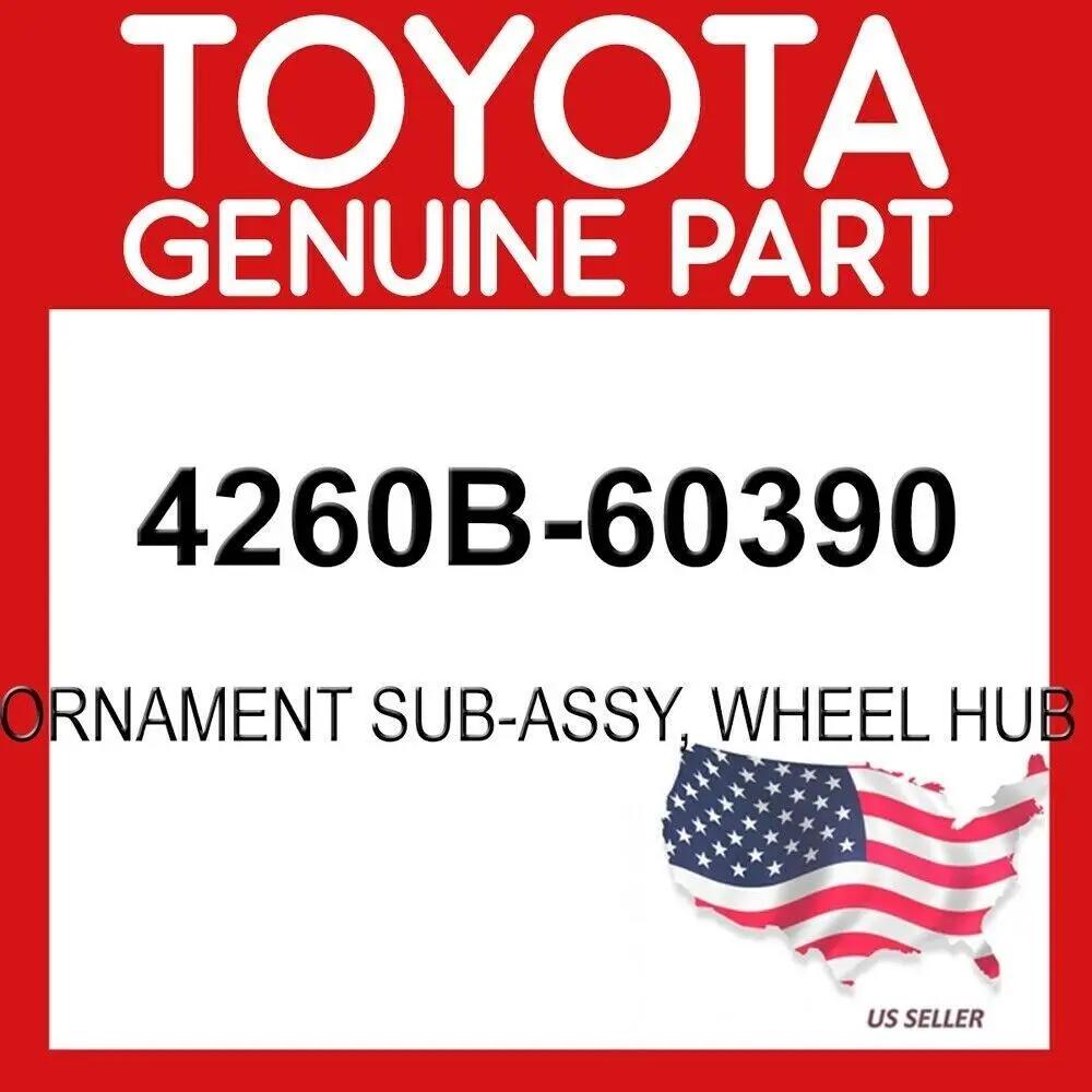 4260B60390 Lexus Lx570 Genuine Ornament Sub-Assy Wheel Hub 4260B-60390 OEM Fastpartz