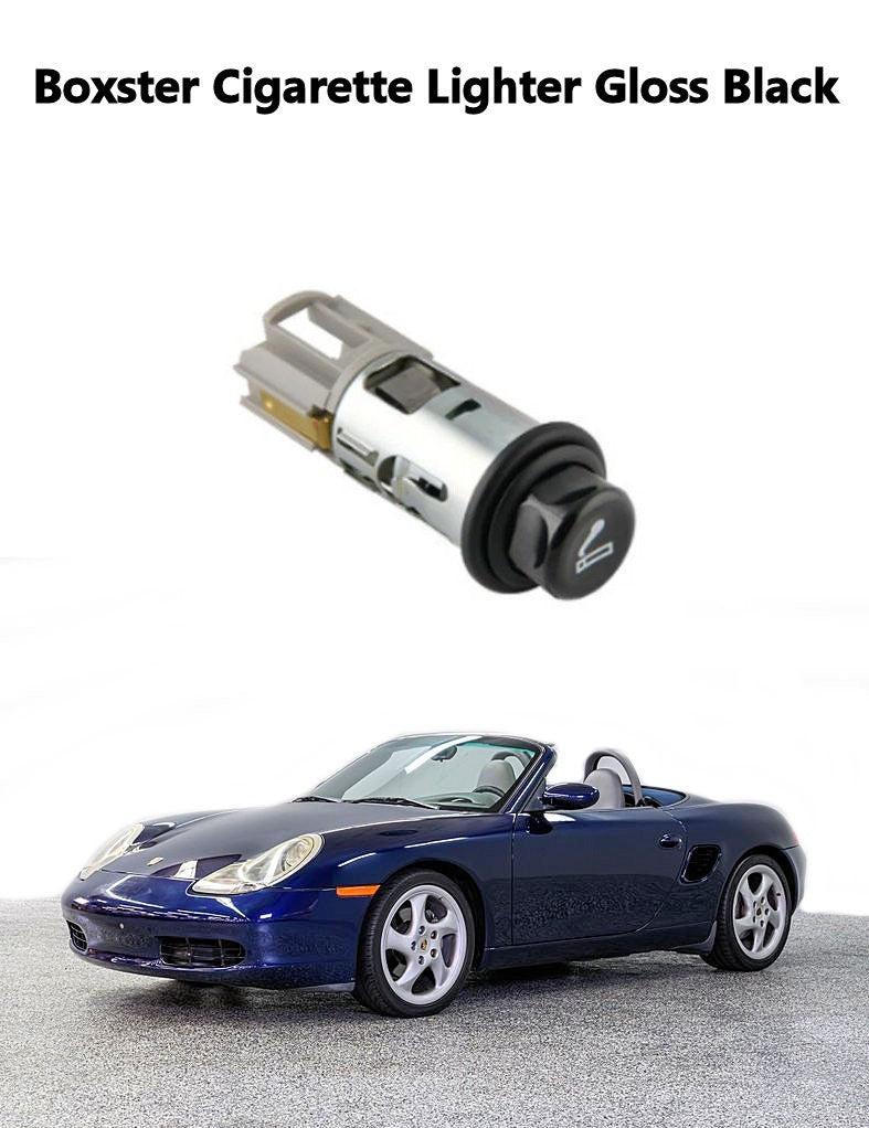 1997-2001 Genuine Porsche 986 Boxster Cigarette Lighter Gloss Black 99665210100