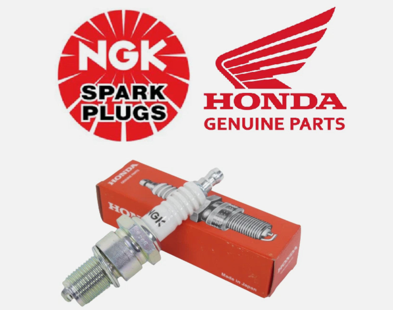 2-PACK NEW OEM NGK Honda Iridium Spark Plug 98069-5692U VX20BC TRX500 + Rubicon