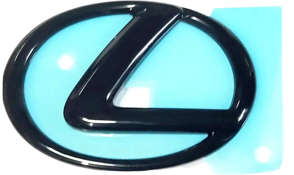 21 FITS LEXUS IS300 PEARL BLACK EMBLEM W ALIGN PINS REAR TRUNK 2021