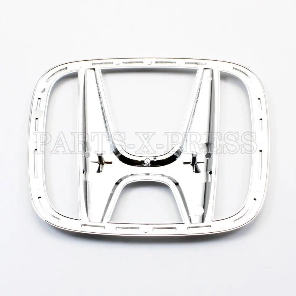 75700-TR0-000  OEM NEW GENUINE HONDA REAR / FRONT GRILLE EMBLEM BADGE SILVER “H” - Fastpartz