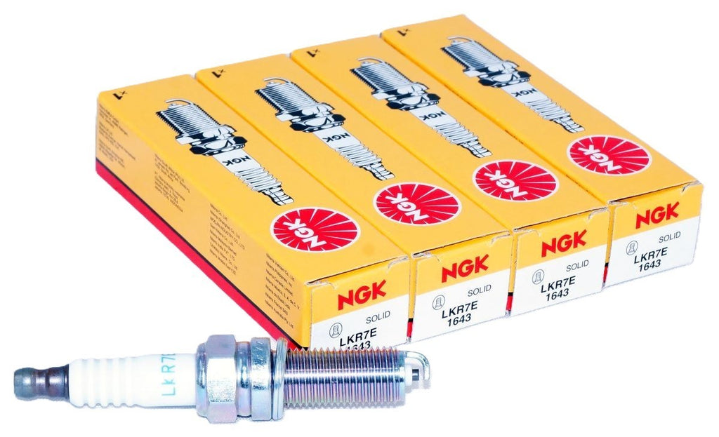 4 Pack Genuine NGK 1643 Spark Plug LKR7E fits Kia Soul L4-1.6L 2010-2011