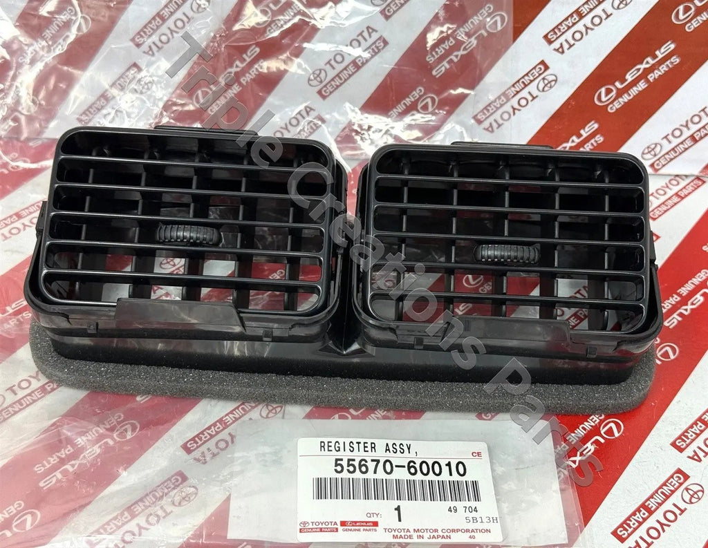 5567060010 Genuine Toyota Register Assy Instrument Panel No.3 55670-60010 OEM Fastpartz