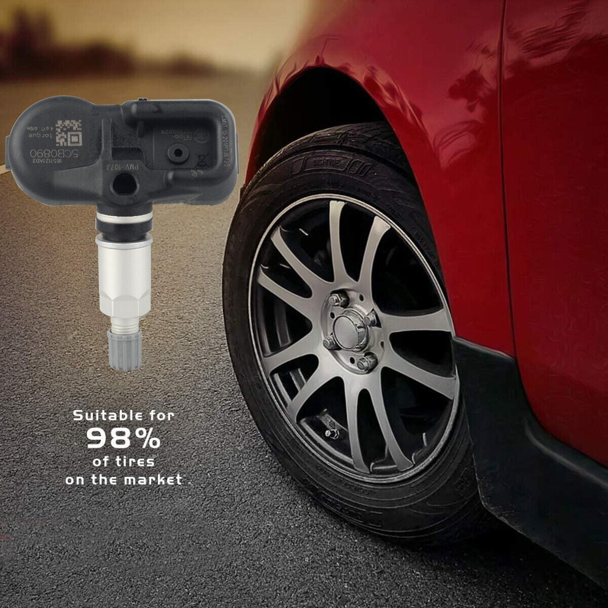 4 TPMS 42607-33021 PMV-107J 315MHz for Toyota Lexus TIRE PRESSURE MONITOR SENSOR