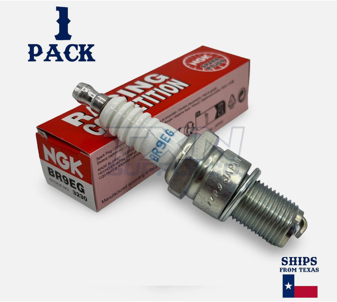 NGK (3230) BR9EG Racing Spark Plug, Pack of 1