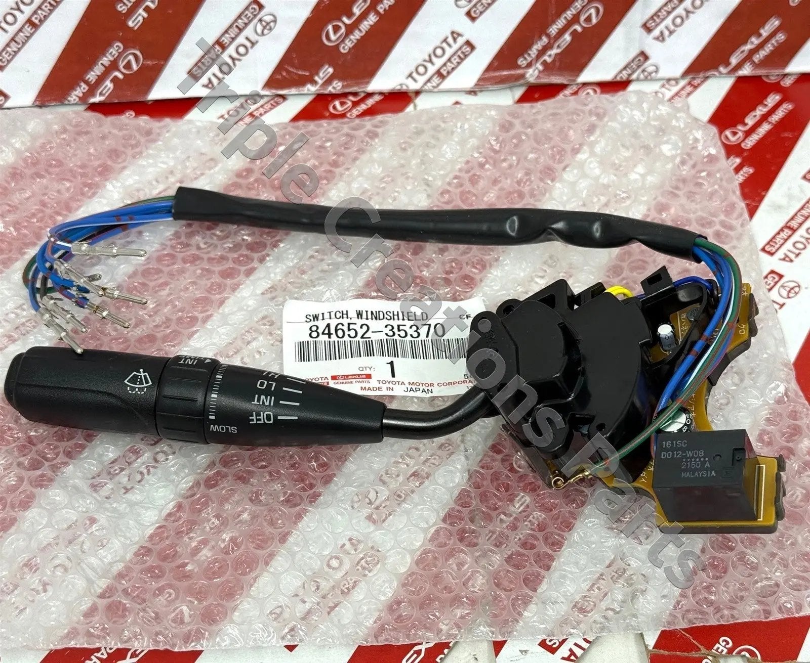 84652-35370 Toyota Pickup 4Runner 90-95 Hilux T100 OEM Windshield Wiper Switch Fastpartz