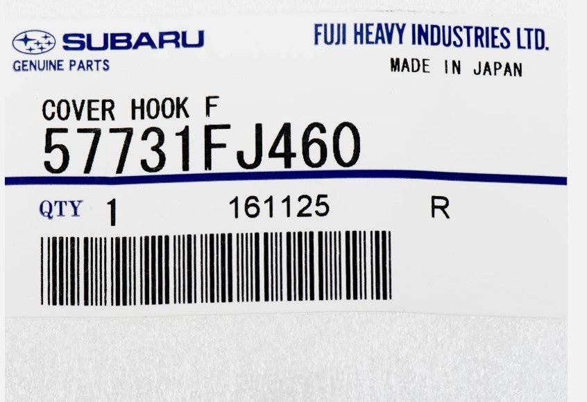 2016 2017 Subaru Crosstrek Front Towing Hook Bumper Cover Cap Genuine EOM