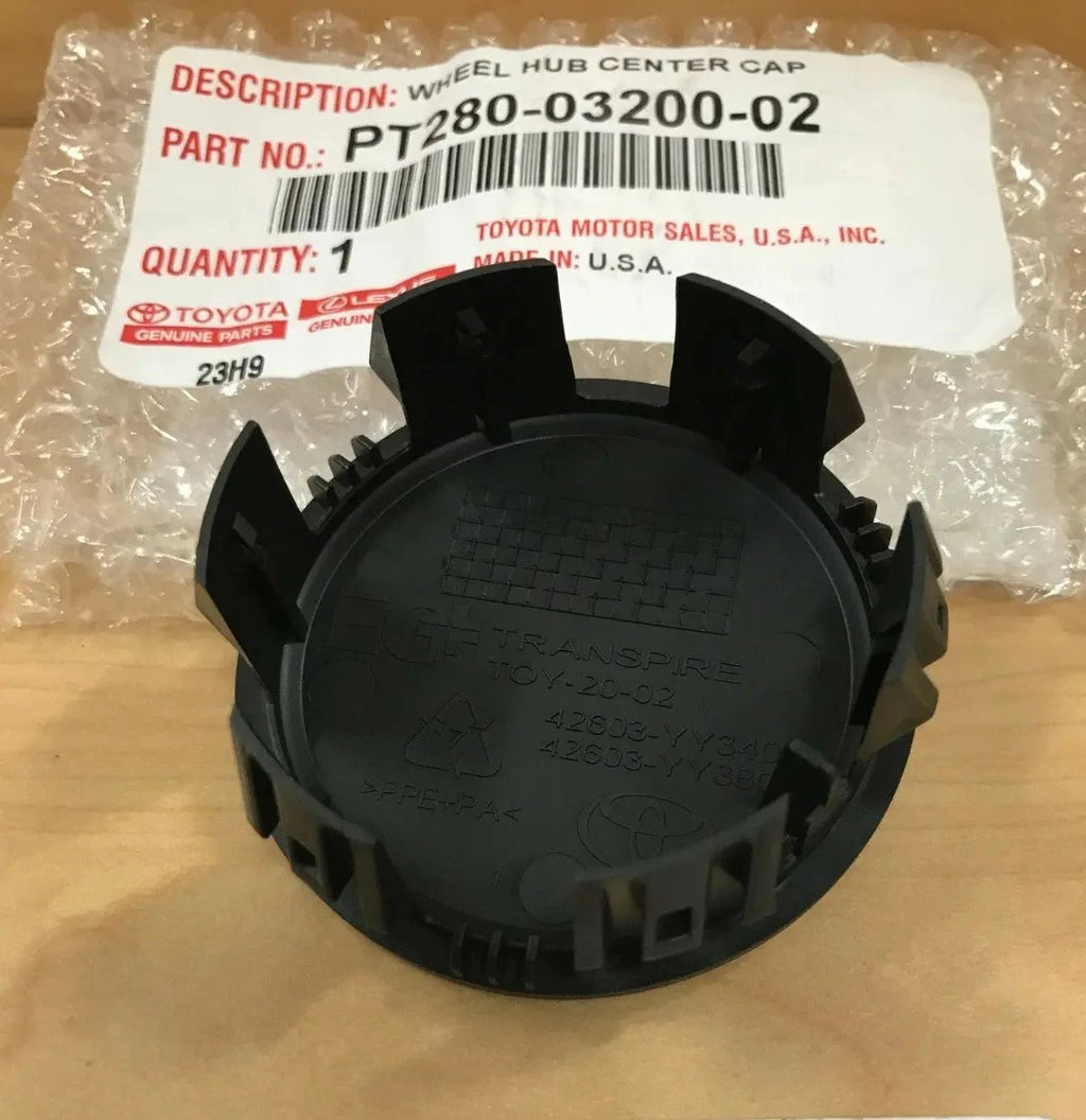 18-24 CAMRY & 19-22 AVALON 19" TRD MATTE BLACK WHEEL CENTER CAP GENUINE TOYOTA Fastpartz