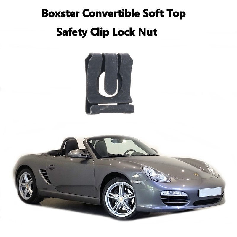 1997-2012 Porsche Boxster Convertible Soft Top Safety Clip Lock Nut 99916607509