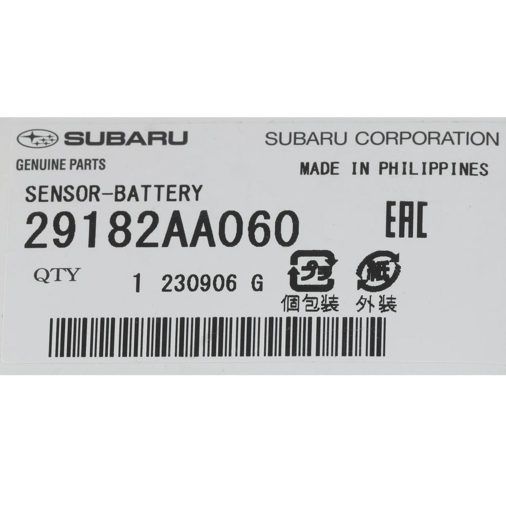 2019-2025 Subaru Forester Battery Cable Terminal End Sensor 29182AA060 Genuine
