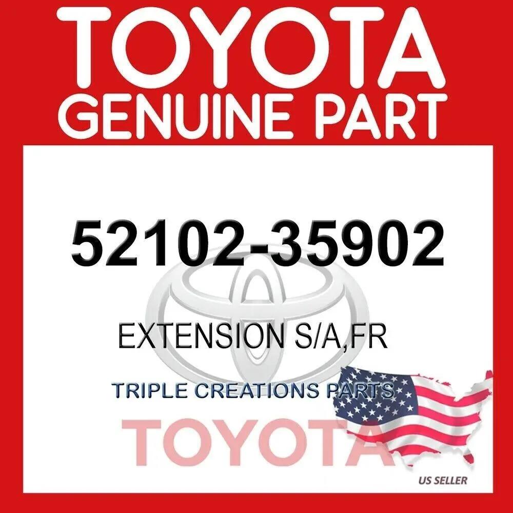 52102-35902 Genuine Toyota Extension Front Bumper RH 5210235902 OEM Fastpartz