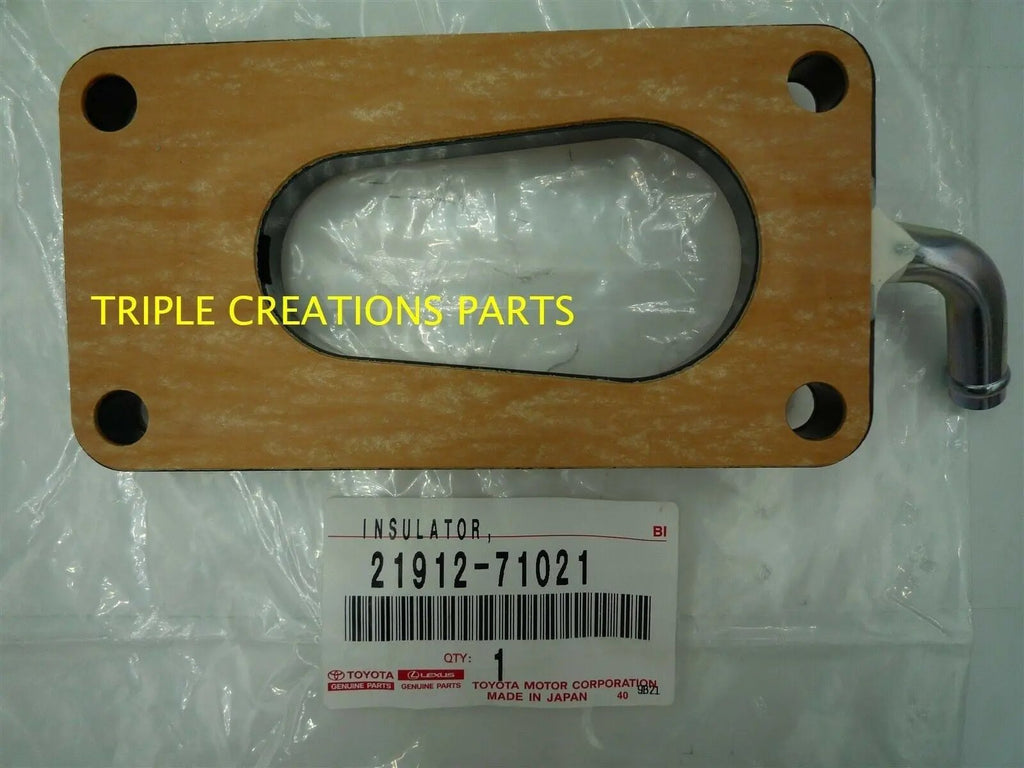 21912-71021 Genuine Toyota Insulator Carburetor Heat 2191271021 OEM Fastpartz