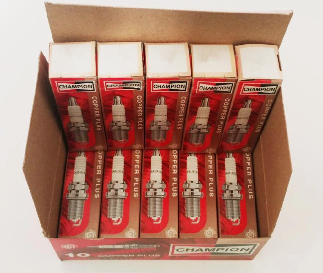 10-PACK NOS NEW Champion Spark Plug Plugs Box of 10 L-6G-MC L6G HARLEY